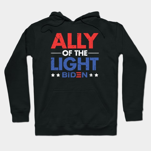 Ally of the Light - Joe Biden Hoodie by zeeshirtsandprints